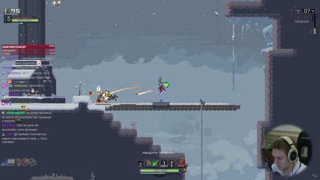 Коопим с ветераном RoR'а Тиджоем! | Risk of Rain Returns #4 смотреть онлайн