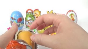 Микс пасхальных сюрпризов! Крутая серия от Киндер.