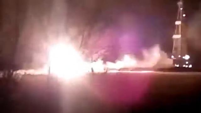 Харьковская обл.тарановка! Добыча сланцевого газа! Такой гул каждую ночь!!! смотреть онлайн