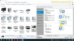 Kyocera ECOSYS M2040dn KX and Printer Paper Setting Default #scaner #printer #how #short  #settings