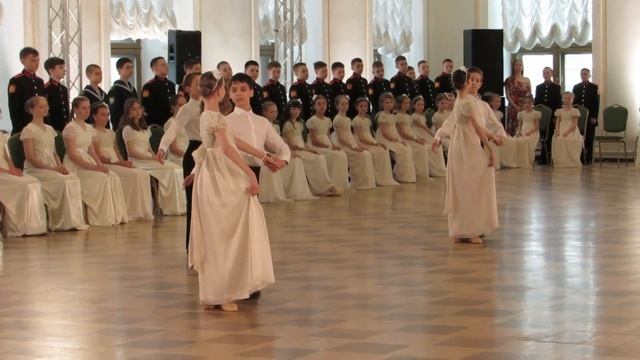 Кадетский бал "Во славу Отечества!" в Доме Пашкова. Приветственное слово Дмитрия Певцова. 25.04.22