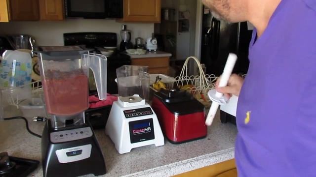 The Big Gulp, large replacement jar for blendtec blenders - healthy smoothie demo смотреть онлайн