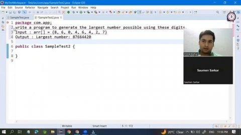 Accenture Coding Round Java Developer Interview Experience - 2.9 years