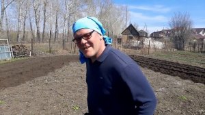 Мотоплуг универсальный вспашка поля быстро и удобно