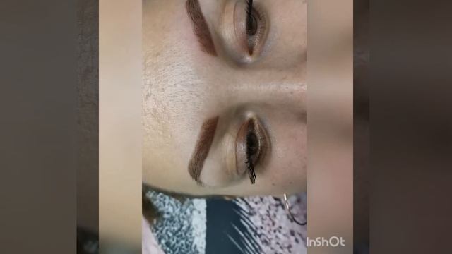 ?Напыление бровей #татуаж #перманентныймакияж #shorts #брови #красота смотреть онлайн