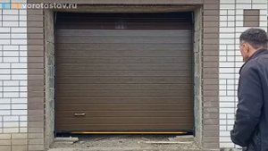 Секционные ворота Алютех Prestige
