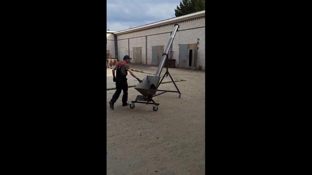 Транспортер шнековый - колесная база!
