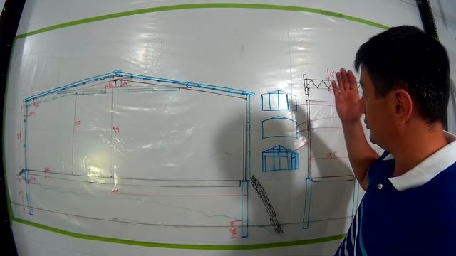 Как построить гараж своими руками из сэндвич панели чертеж бюджет смотреть онлайн