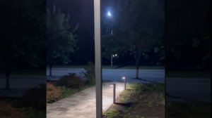 Обзор освещения в парке г.Россошь - столбы освещения и световой тоннель от Story Light