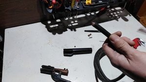Что делать если отгорел держатель электрода