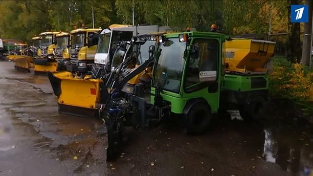 Коммунальный департамент проверил готовность снегоуборочной техники смотреть онлайн