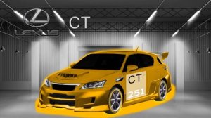 My 2013 JDM Tuning Car Project 251: Lexus CT 200h Version L