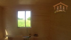 Каркасно-щитовой гостевой дом 4х6 метров с мансардой от "Три Строителя" ||| Видео обзор