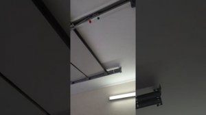 как разблокировать автоматику на секционных воротах