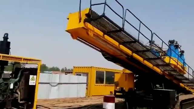 HuangHai FDP550 HDD horizontal directional drill rig trenchless pipe laying Poclain Sauer Dinamicoi смотреть онлайн