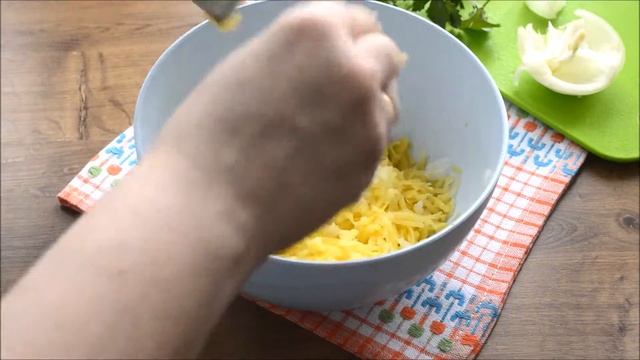 Постные картофельные оладьи без яиц
