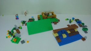 LEGO Minecraft 21114 - The Farm - Stop Motion Build