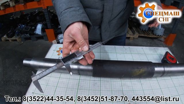 Вал натяжной транспортера Томез МН-01.00.001 смотреть онлайн