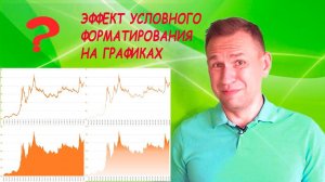 График Excel с эффектом условного форматирования