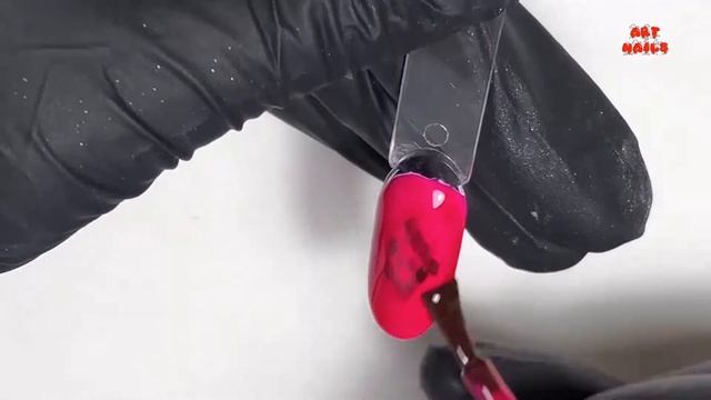 NAIL DESIGN WITH STAINED GLASS GEL LACQUERS / ДИЗАЙН НОГТЕЙ С ВИТРАЖНЫМИ ГЕЛЬ-ЛАКАМИ смотреть онлайн