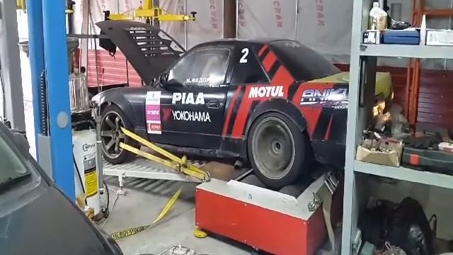 Настройка Nissan Silvia S13 Фёдоров Илья дрифт 380сил смотреть онлайн