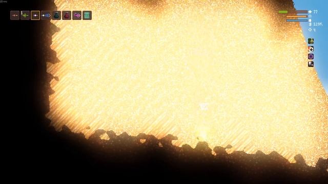 Collecting all gold from Gold Biome | Noita смотреть онлайн