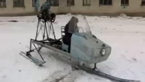 аэросани с двигателем от мотоцикла урал
