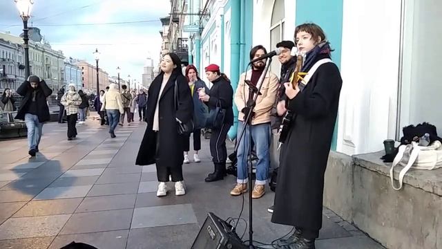 УЛИЧНЫЕ МУЗЫКАНТЫ ПИТЕРА,13.10.23. смотреть онлайн