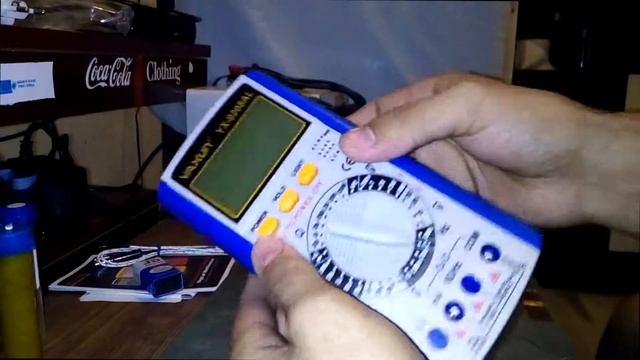 UNBOXING DO MULTÍMETRO DIGITAL YAXUN YX-9208AL