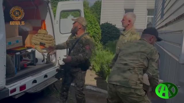 ГУМ помощь бойцам от фонда Ахмата Хаджи Кадырова