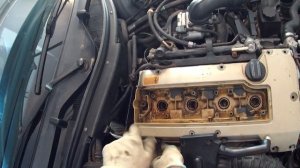 Снятие клапанной крышки Mercedes-Benz M111