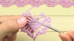 Ажурное ЛЕНТОЧНОЕ КРУЖЕВО вязание крючком мастер-класс Crochet Tape Lace Tutorial