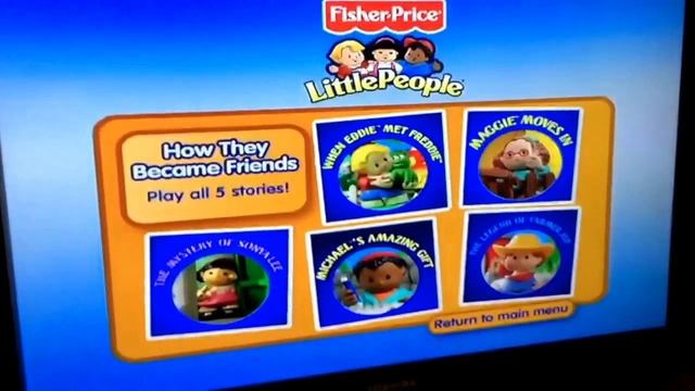 Fisher Price Little People Friendship Collection DVD Walkthrough смотреть онлайн