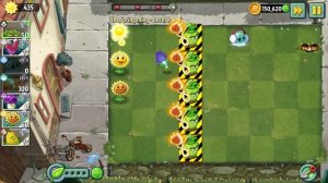 PvZ 2 | The Springening Quest - strategy only with free plants / adventure plants | Game Play