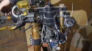 Износ подшипников рулевой колонки мотоцикла Falcon speedfire 250