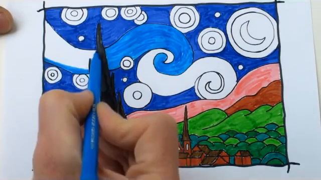 Раскраска фломастерами. Антистресс. Сборник. смотреть онлайн