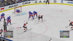 NHL 20 Season mode: Ottawa Senators vs New York Rangers - (Xbox One HD) [1080p60FPS]