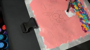 Рисую на рюкзаке | custom backpack
