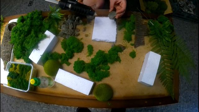 Панно из стабилизированного мха своими руками. #панноизстабилизированногомха,#паноизмха,#мох.