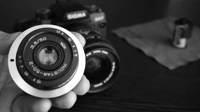 Sigma SA 7 Film Camera Sigma 28-80mm zoom lens + industar 50-2 adapted lens смотреть онлайн