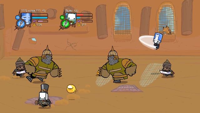 Castle Crashers➤Мы - Землейроки!➤#4  Кооп - прохождение