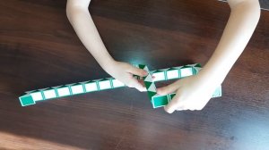 Как собрать ключик из змейки.