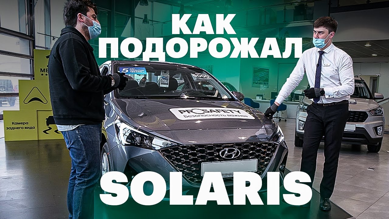 Покупаем Солярис: +200к за ДОПЫ и никаких СКИДОК (обзор Hyundai Solaris 2021)