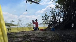 DIA DE PRAIA E PEIXE ASSADO NESSE CALOR DO AMAZONAS/LAGO AMANÃ/COMUNIDADE RIBEIRINHA.