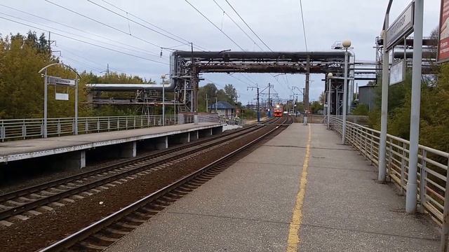 Электропоезд ЭД9Э-0037 / EMU Train ED9E-0037 смотреть онлайн