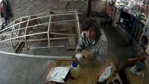 Катер из фанеры. Радуга-34.  2-я часть.