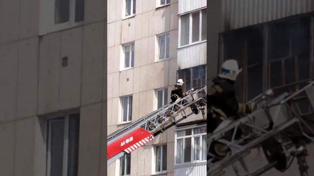 Пожар в районе Дёма. #емшинаваля #пожар #дёма