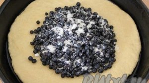 Галета с черникой