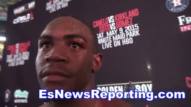 keandre gibson after his big win on canelo card смотреть онлайн