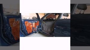 Шумоизоляция дверей NISSAN ALMERA